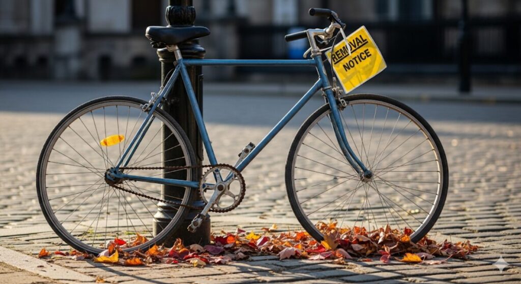 放置自転車は何日で撤去されるのか
