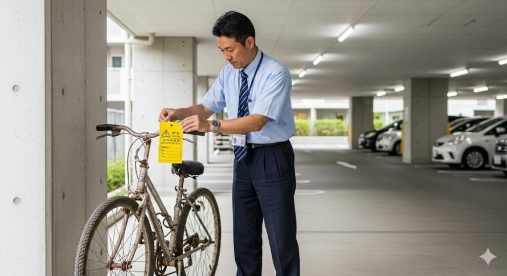 放置自転車の撤去方法と手順を解説