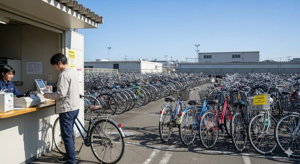 自転車の撤去は土日も？時間帯や料金、返還方法を解説
